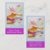 Cupcake Business Cards Visitenkarte (Vorne/Hinten)