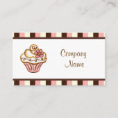 Cupcake Business Cards Visitenkarte (Vorderseite)