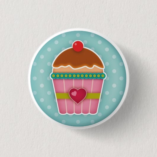 Cupcake Button (Vorderseite)