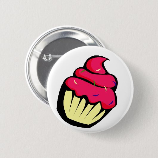 Cupcake Button (Vorne & Hinten)
