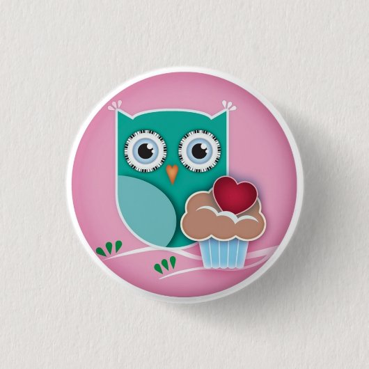 Cupcake Button (Vorderseite)