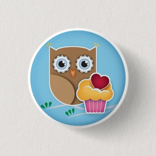 Cupcake Button (Vorderseite)