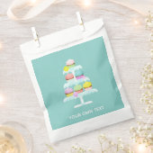 Cupcake Cake Cake Aquamariner, benutzerdefinierter Geschenktütchen (Ausgeschnitten)