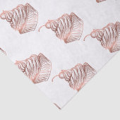 Cupcake Cakes & Süßigkeiten Zuhause Bäckerei Rusti Seidenpapier (Detail)