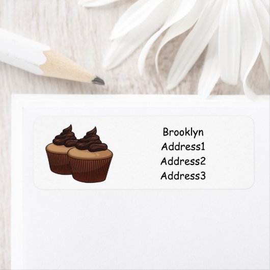 Cupcake Cartoon Illustration (Insitu)