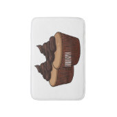 Cupcake Cartoon Illustration Badematte (Vorderseite Vertikal)