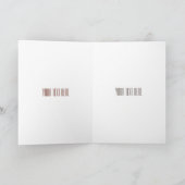 Cupcake Cartoon Illustration Karte (Innenseite)