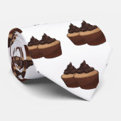 Cupcake Cartoon Illustration Krawatte (Gerollt)