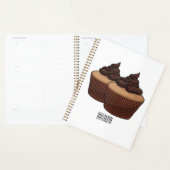Cupcake Cartoon Illustration Planer (Anzeige)