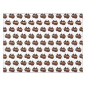 Cupcake Cartoon Illustration Tischdecke (Vorderseite (Horizontal))