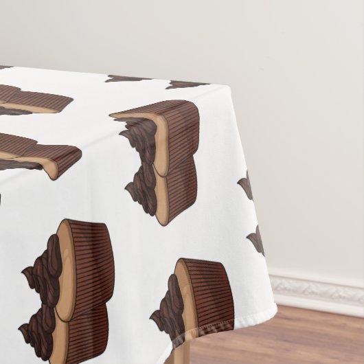 Cupcake Cartoon Illustration Tischdecke (Beispiel)