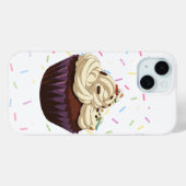 Cupcake Case-Mate iPhone Hülle (Rückseite (Horizontal))