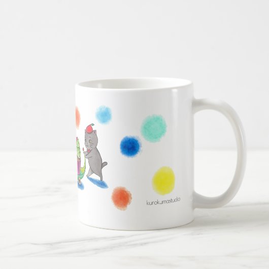 Cupcake Cases Haben Sie Ihren Lieblingsdrink Cup Kaffeetasse (Rechts)