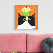 Cupcake Cat Leinwanddruck (Insitu (Wohnzimmer))