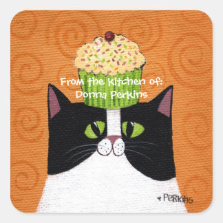 Cupcake Cat Sticker
