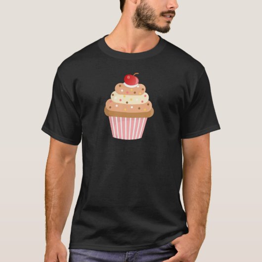 Cupcake Cherry T-Shirt (Vorderseite)