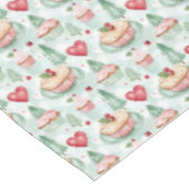 Cupcake Christmas Tableclout Tischdecke (Schrägansicht)