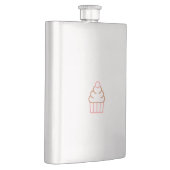 Cupcake Classic Flask Flachmann (Rechts)
