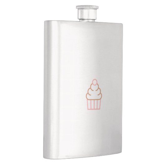 Cupcake Classic Flask Flachmann (Rechts)