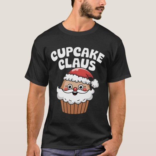 Cupcake Claus T-Shirt (Vorderseite)