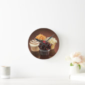 cupcake clock runde wanduhr (Zuhause)