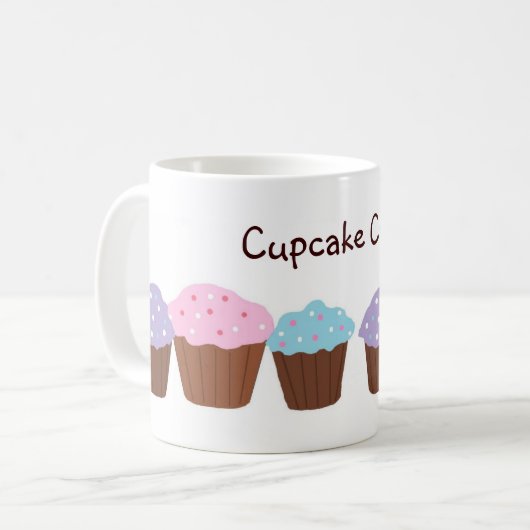 Cupcake Crazy Kaffeetasse (Vorderseite Links)
