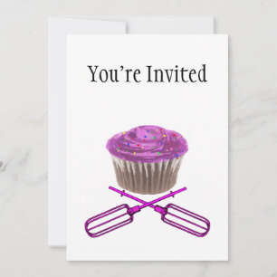 Cupcake & Crossbeaters Einladung