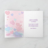 Cupcake Cuddles: Spaß Adorable Kitten Geburtstag Karte (Innenseite)