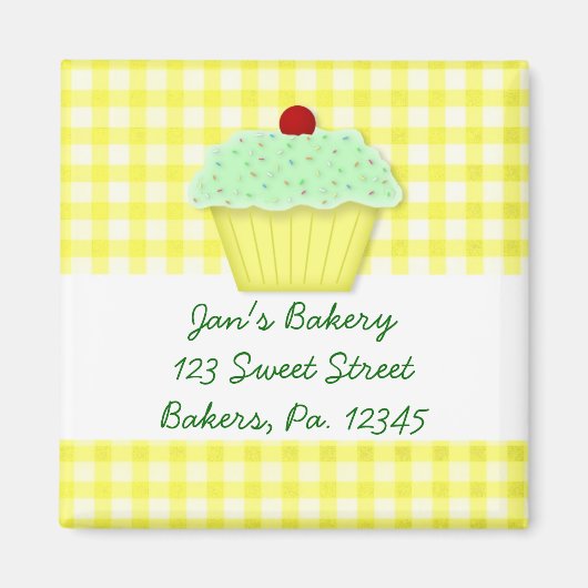 Cupcake Custom Magnet (Vorne)