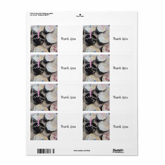 Cupcake Danke (Vorne)