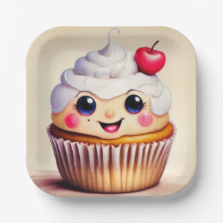 Cupcake Days Papier Teller