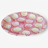 Cupcake Delays Pappteller (Schrägansicht)