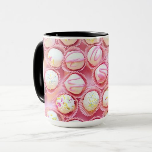 Cupcake Delays Tasse (Vorderseite Links)