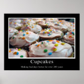 Cupcake Demotivity Style Poster (Vorne)
