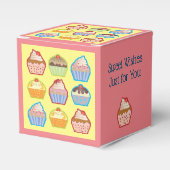 Cupcake Design Geschenkschachtel (Vorderseite)