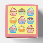 Cupcake Design Geschenkschachtel (Oben)