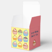 Cupcake Design Geschenkschachtel (Geöffnet)