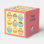 Cupcake Design Geschenkschachtel (Rückseite)
