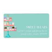 Cupcake Dessert Backbäckerei Business-Paket (Vorne)