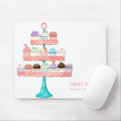 Cupcake Dessert Backbäckerei Business-Paket Mousepad (Mit Mouse)