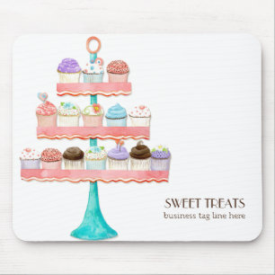 Cupcake Dessert Backbäckerei Business-Paket Mousepad