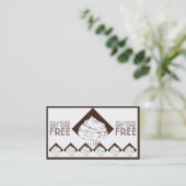 cupcake-Diamant-Briefmarke Rabattkarte (Stehend Vorderseite)