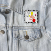 ‚Cupcake DIVA‘ Button (Beispiel)