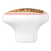 Cupcake Drawer Knob Keramikknauf (Seitenansicht)