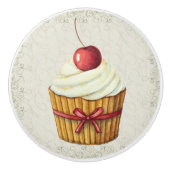 Cupcake Drawer Knob Keramikknauf (Vorderseite)
