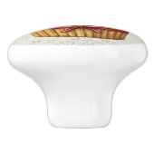 Cupcake Drawer Knob Keramikknauf (Seitenansicht)