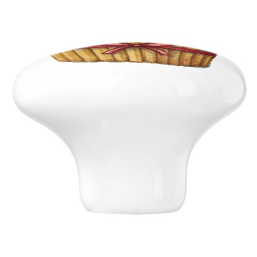 Cupcake Drawer Knob Keramikknauf (Seitenansicht)