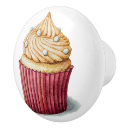 Cupcake Drawer Knob Keramikknauf (Rechts)