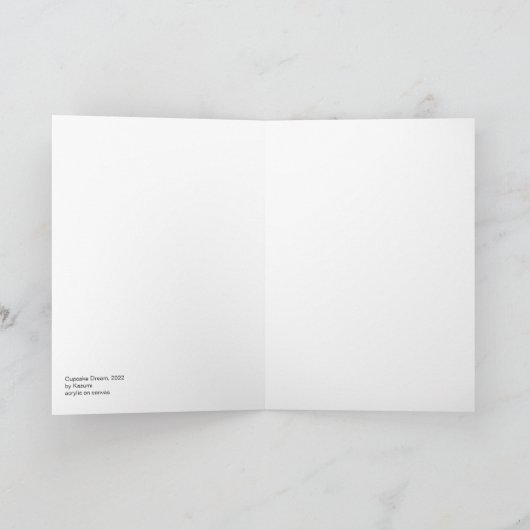 Cupcake Dream Card Karte (Innenseite)