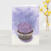 Cupcake Dream Card Karte (Gelbe Blume)